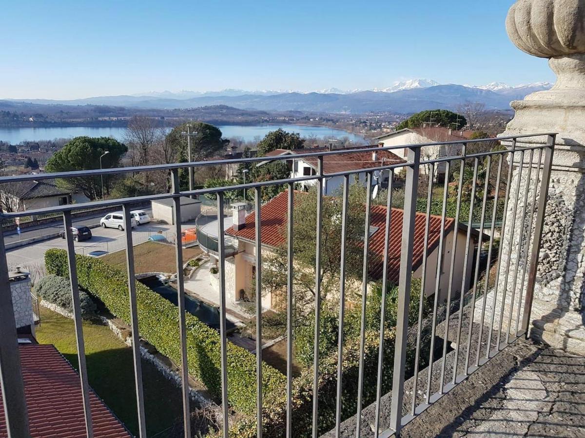 Il Sasso Bianco Bb Lägenhet Comerio Exteriör bild